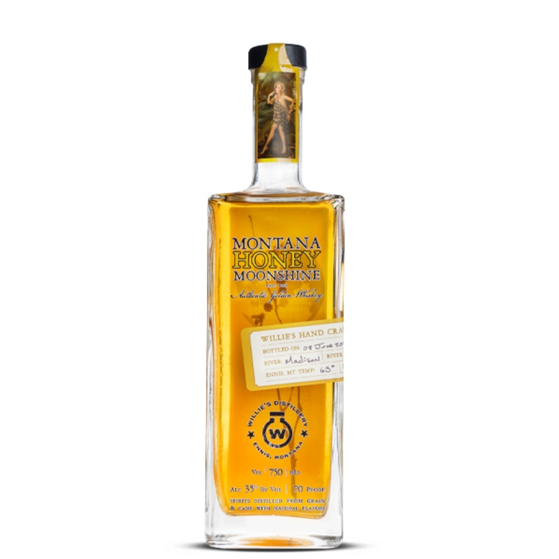 Willie’s Montana Honey Moonshine