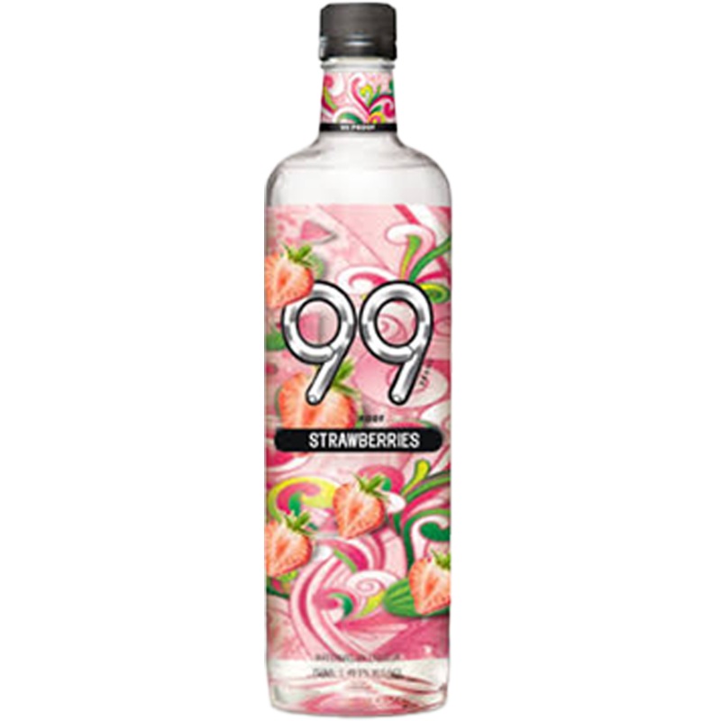 99 Brand Strawberries Liqueur (100mL)