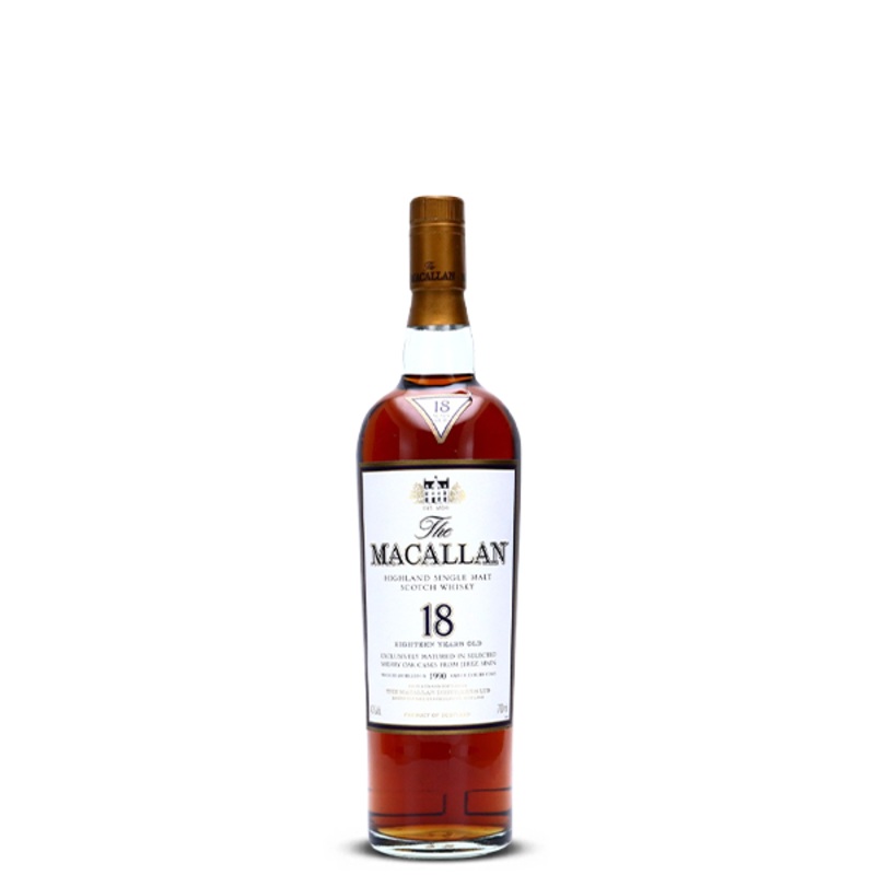 The Macallan 18 Year Old 1990 Sherry Oak (700mL)
