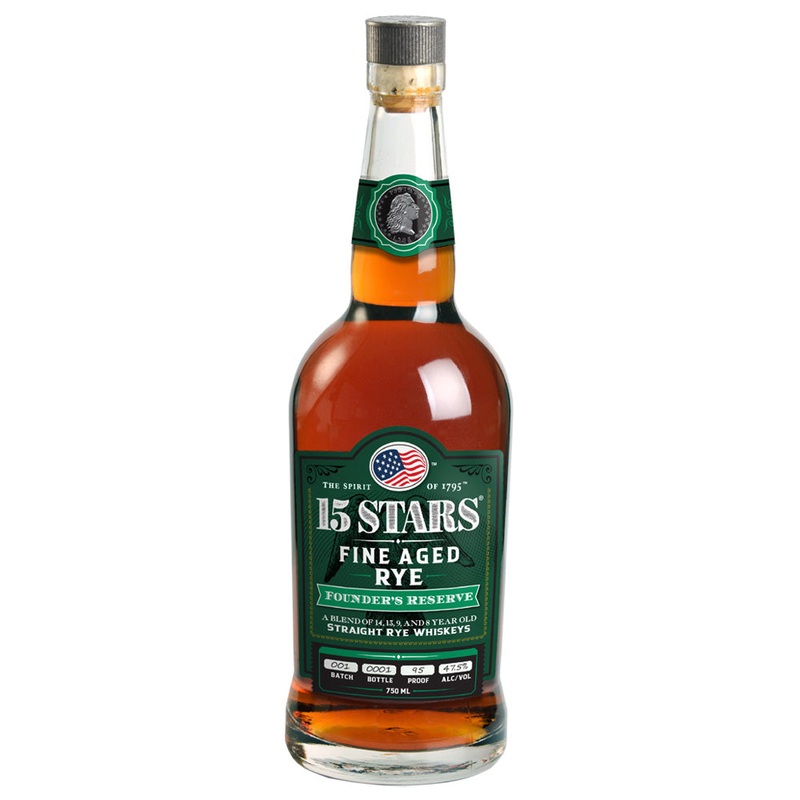 15 Stars Founder’s Reserve Fine Aged Rye