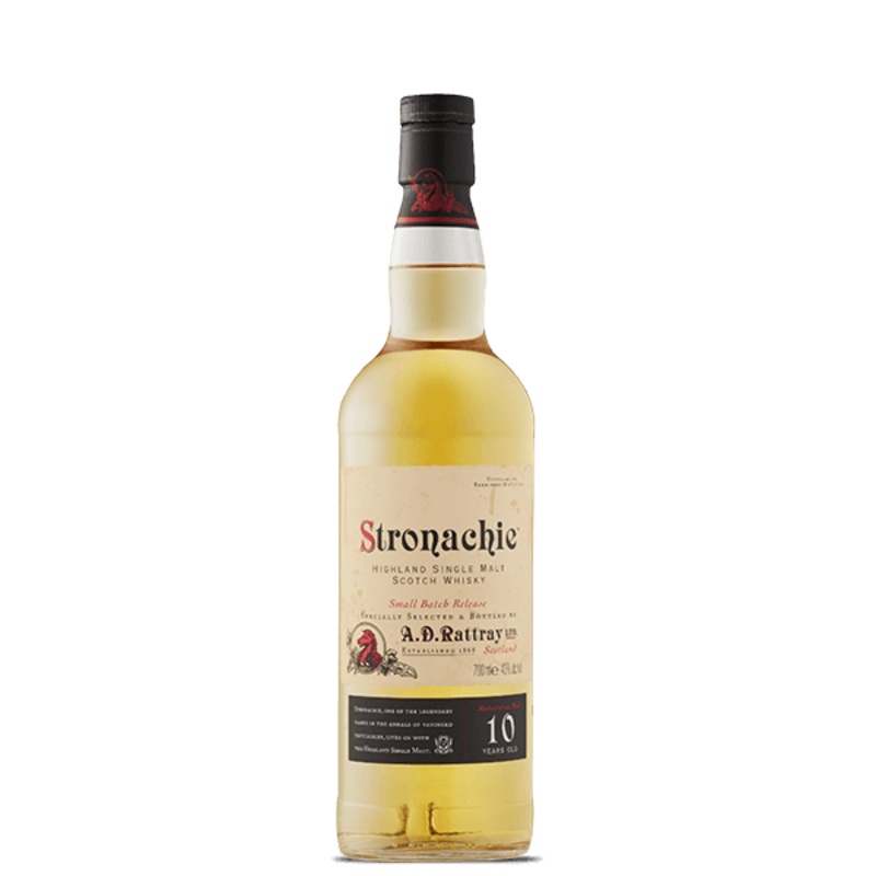 A.D. Rattray Stronachie Small Batch 10 Year Old Single Malt Scotch Whisky (700mL)