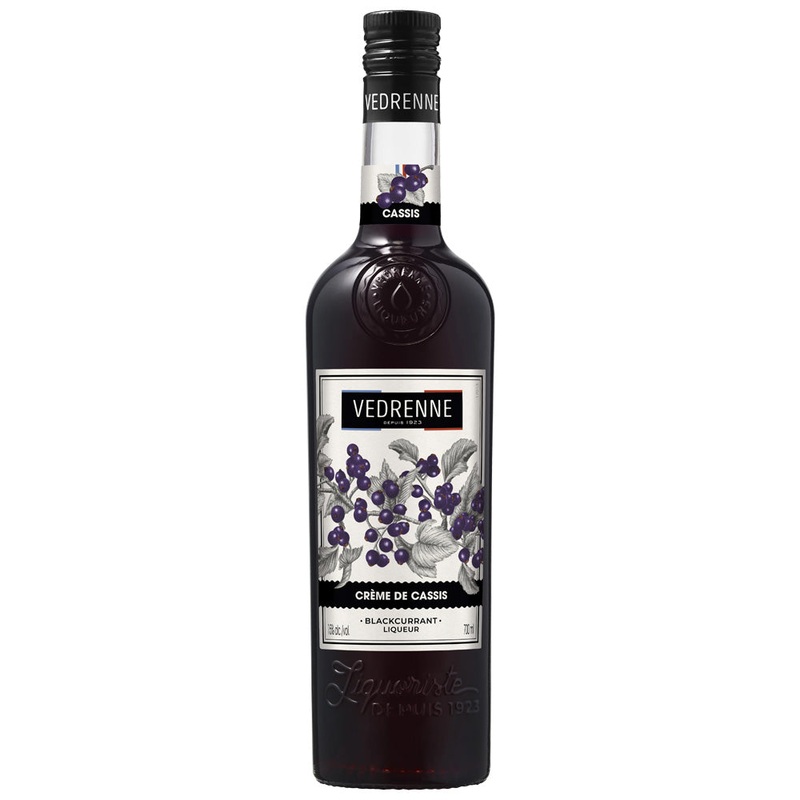 Vedrenne Creme de Cassis Blackcurrant Liqueur