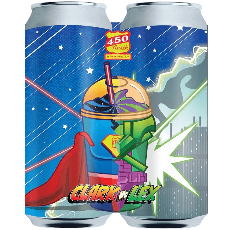 450 North Brewing Co. Clark vs Lex Slushy XL Sour Ale Beer 4-Pack