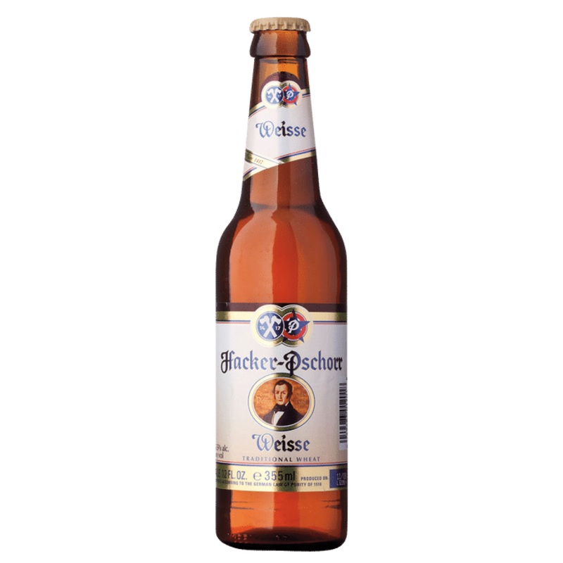 24pk-Hacker Pschorr Weisse Wheat Beer, Germany (330ml)