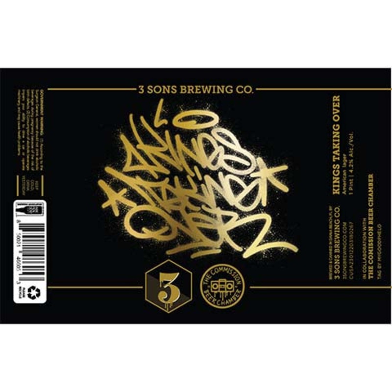 3 Sons Kings Taking Over Lager