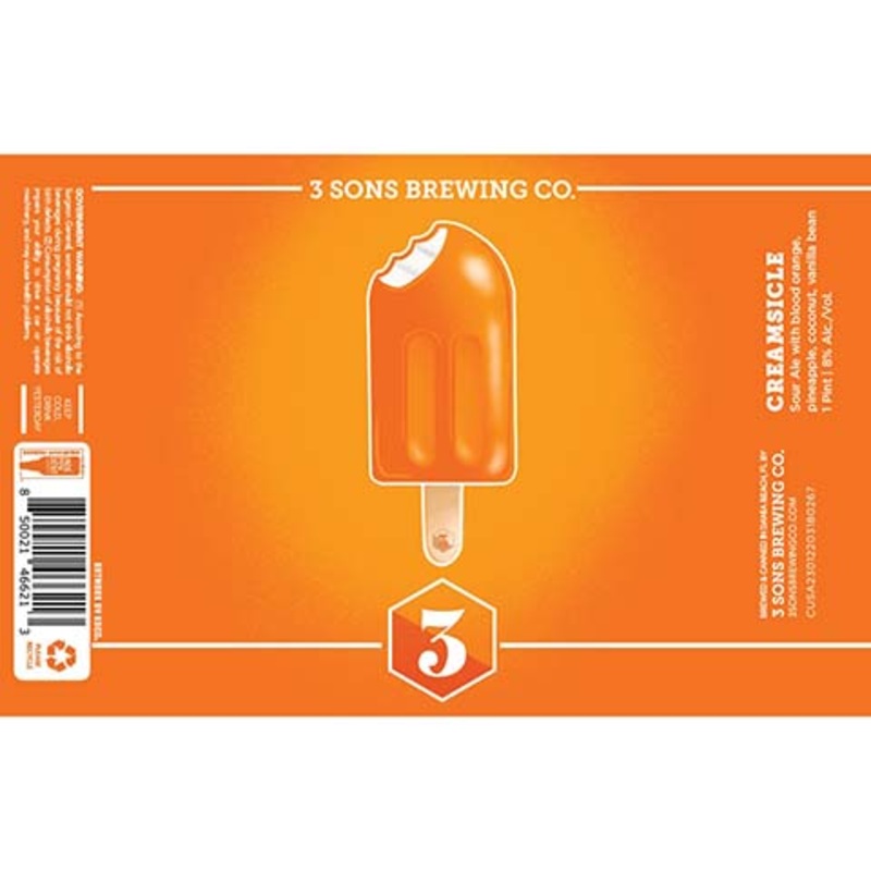 3 Sons Creamsicle Sour Ale