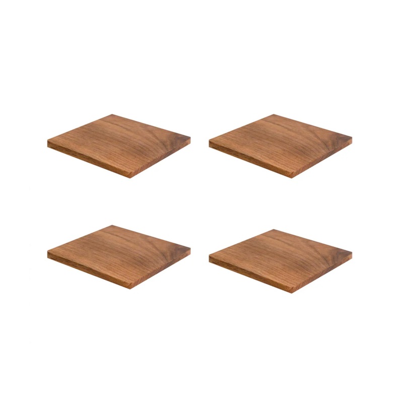 Chiku Teak Coasters