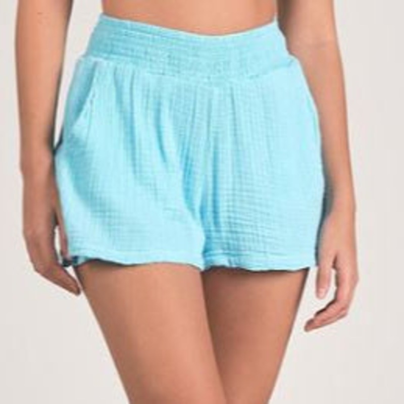 Beach Vibes Shorts Light Azure