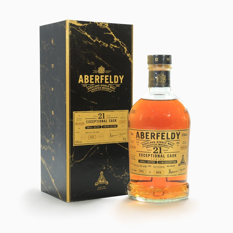 Aberfeldy – 21 Year Old (Pauillac Cask) Exceptional Cask Series