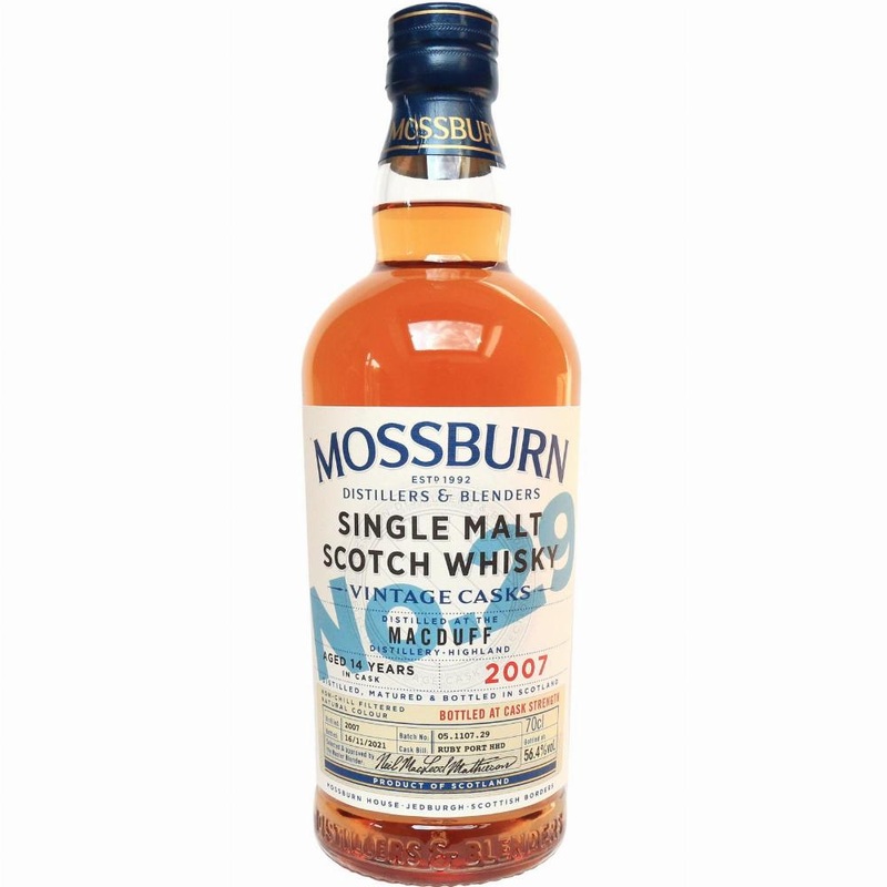 Mossburn McDuff No 12 Vintage Casks Single Malt 2007 750ml