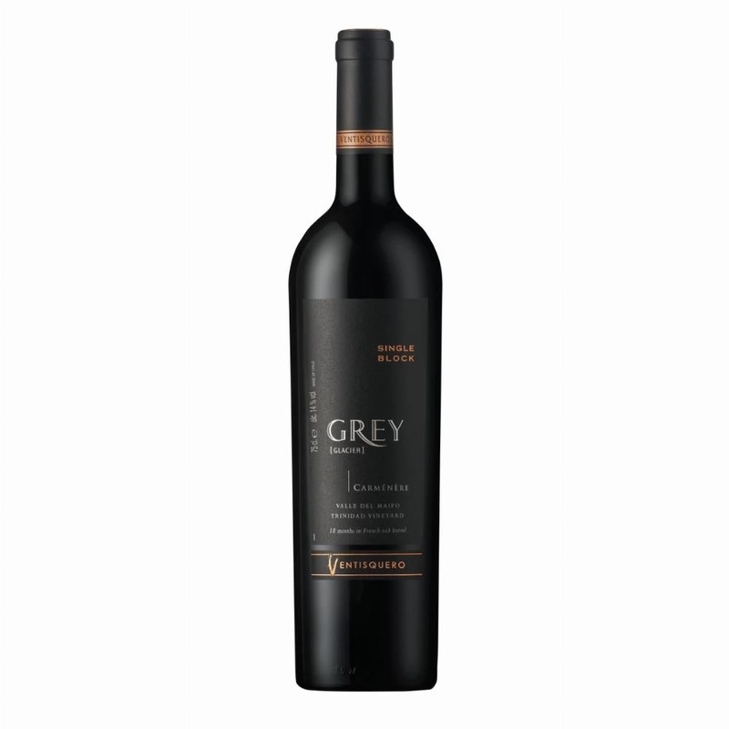 Ventisquero Grey Glacier Carmenere Trinidad Vineyard Single Block Valle de Maipo 2019 750ml