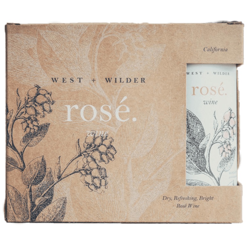 West + Wilder Sparkling Rose, 3-pack (250mL)