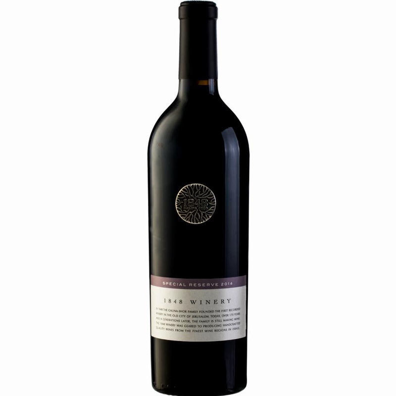 1848 Special Reserve Red Blend Galilee Israel Kosher 2021 750ml