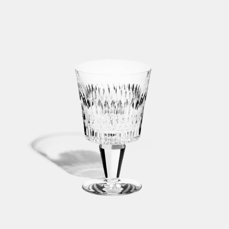 Richard Brendon Prism Goblet Glass