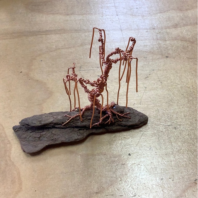 #25 Small Copper Willow Tree by Carrie