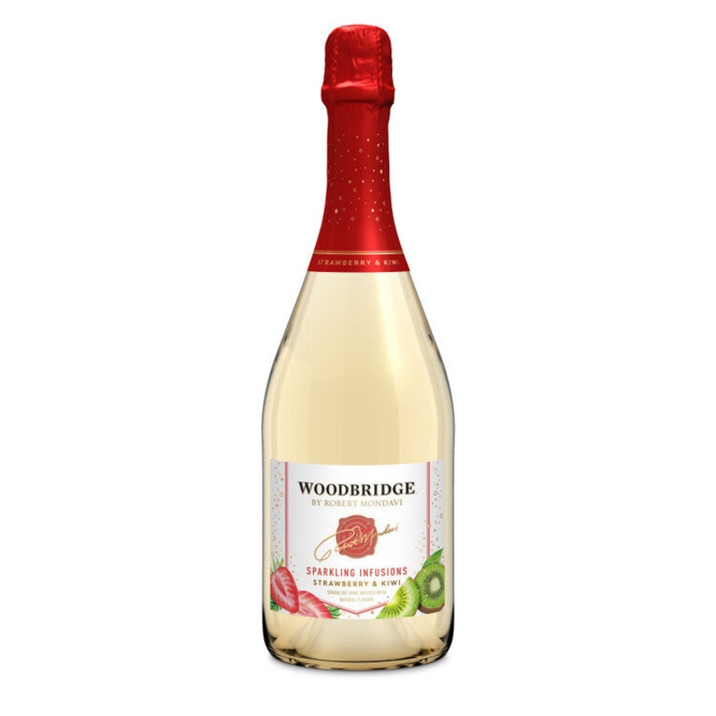 WOODBRIDGE SPARKLING WINE INFUSIONS STRAWBERRY & KIWI 750ML