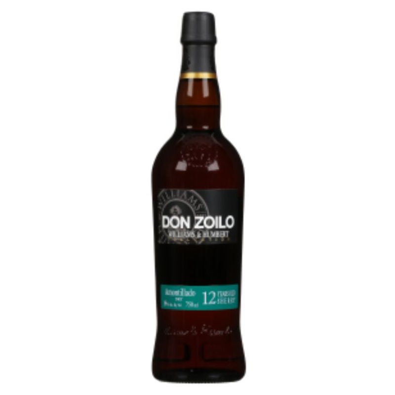 Williams & Humbert Don Zoilo Amontillado Dry 12 Years Old Sherry – 750ml