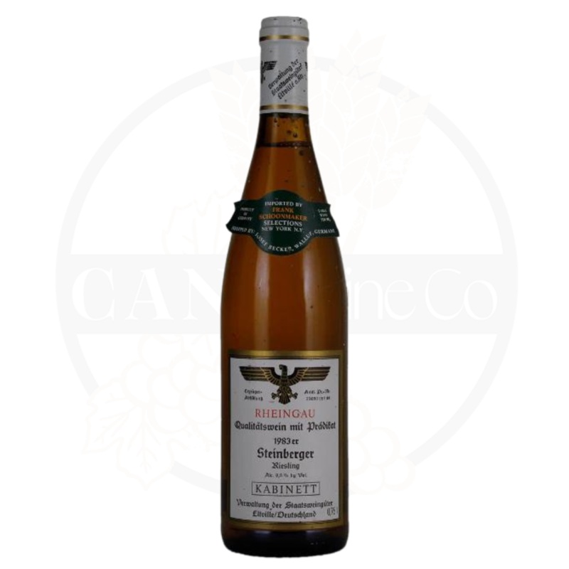 1983 Verwaltung der Staatlichen Steinberger Riesling Eiswein 750ml