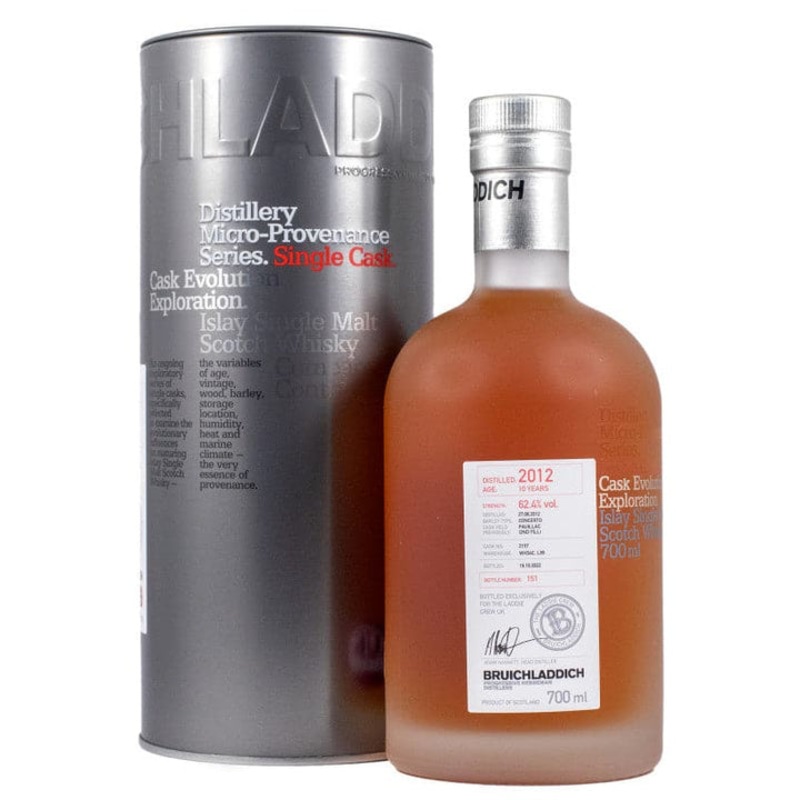 Bruichladdich Micro Provenance Single Pauillac Wine Cask 2012 10 Year Old Whisky | 700ML