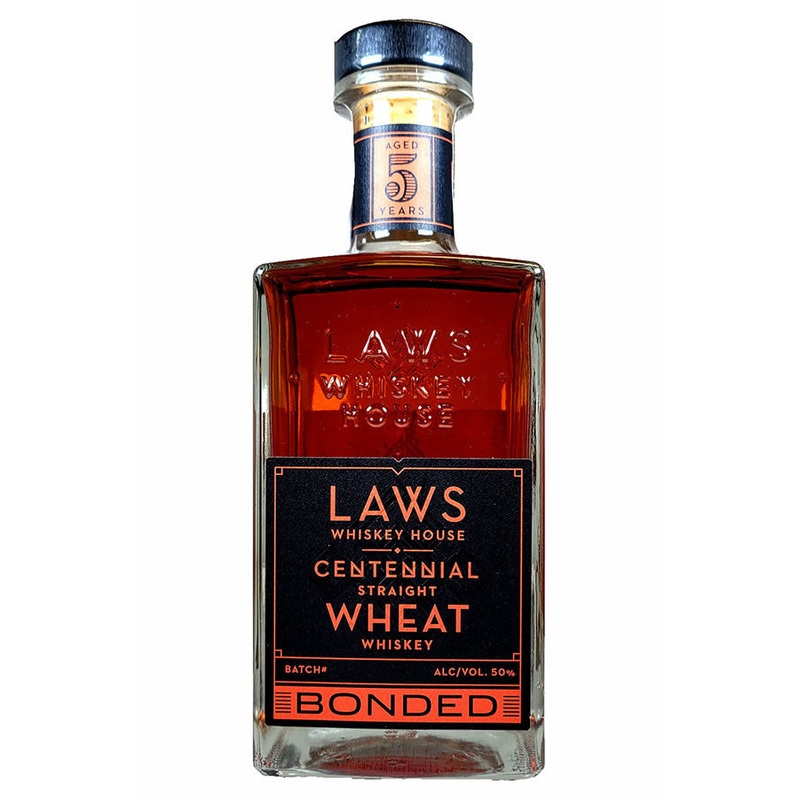 A.D. Laws Centennial Wheat Bonded Whiskey 750ML