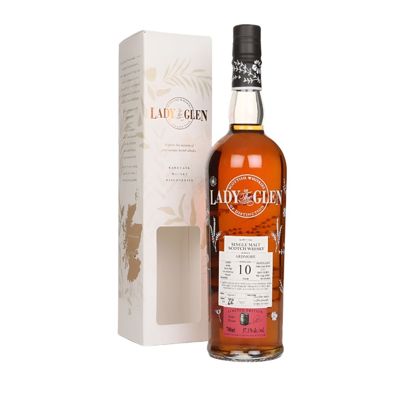 Ardmore 10 Year Old 2014 Cask #944 – Lady of the Glen (Hannah Whisky Merchants) Single Malt Scotch Whisky | 700ML