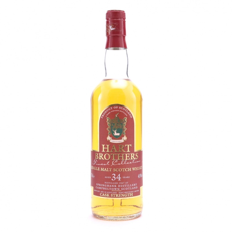 Springbank 1967 Hart Brothers 34 Year Old Finest Collection
