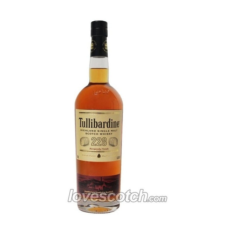 Tullibardine 228 Burgundy Finish Single Malt Whiskey (750ml)