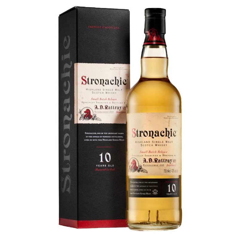 A.D. Rattray Stronachie 10 Year Single Malt Scotch Whisky