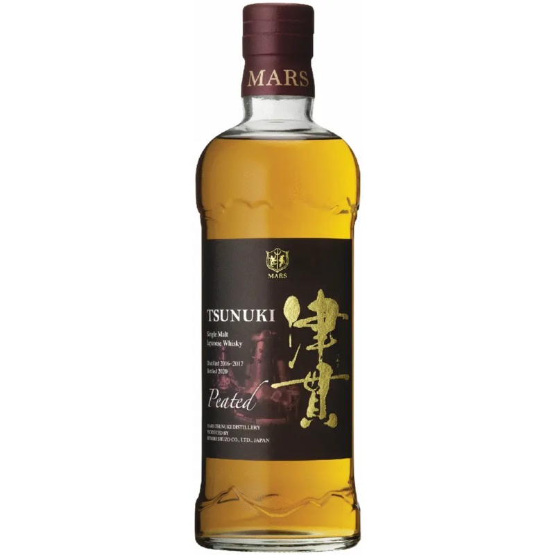 2021 Mars Tsunuki Peated Single Malt Japanese Whisky 750ml