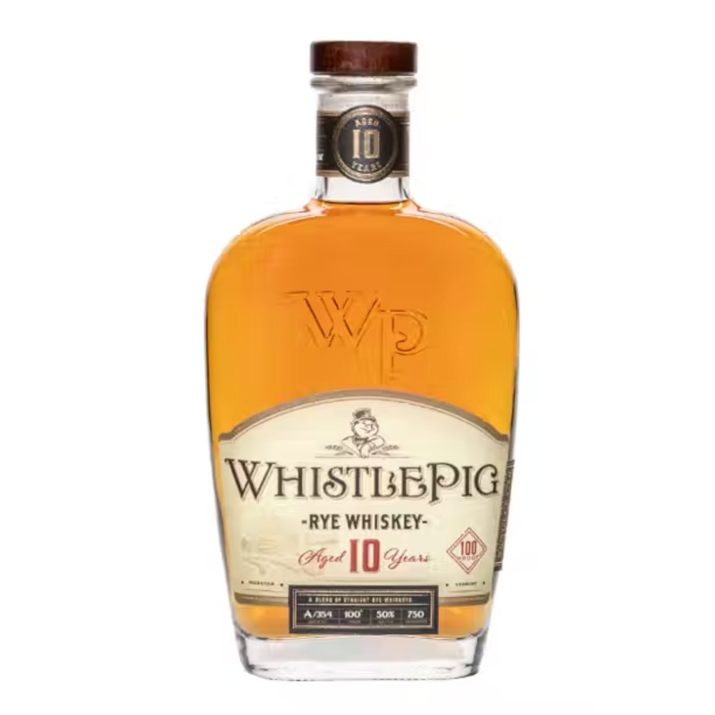 WhistlePig Rye Whiskey Aged 10 Years 100 Proof