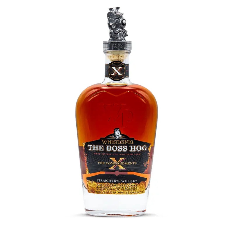 WhistlePig Boss Hog X ‘The Commandments’ Straight Rye Whiskey