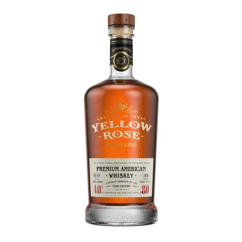 Yellow Rose Premium American Whiskey 70cl