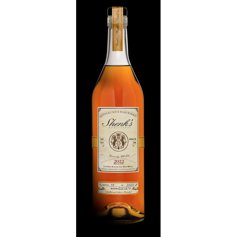 2022 Shenk’s Homestead Small Batch Kentucky Sour Mash Whiskey 750ml