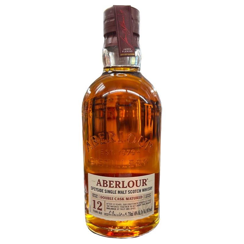 Aberlour Single Malt Double Cask 12 Year Scotch Whiskey – 750ml
