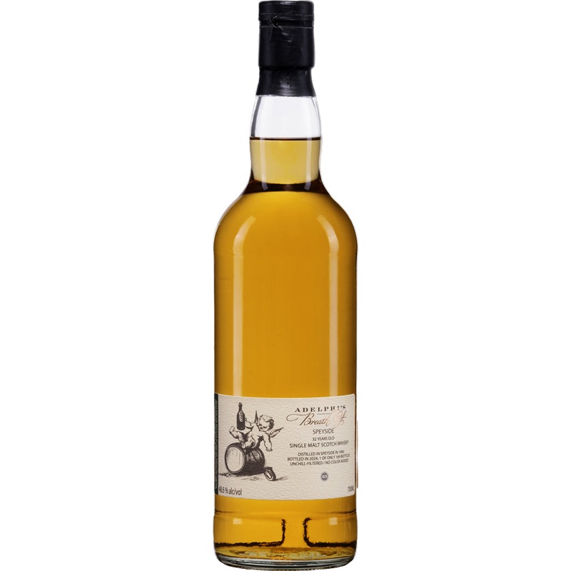 Adelphi Breath of Speyside 1992 32 Year Old Single Malt Whisky 700ml