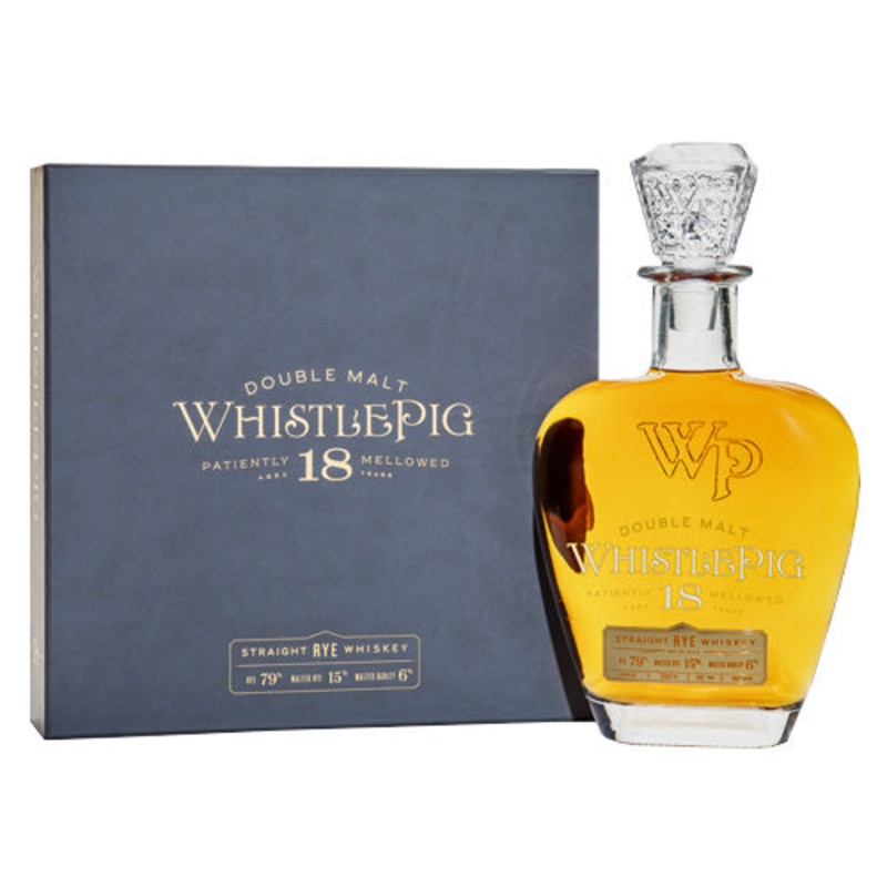 WhistlePig 18yr Double Malt Rye Whiskey