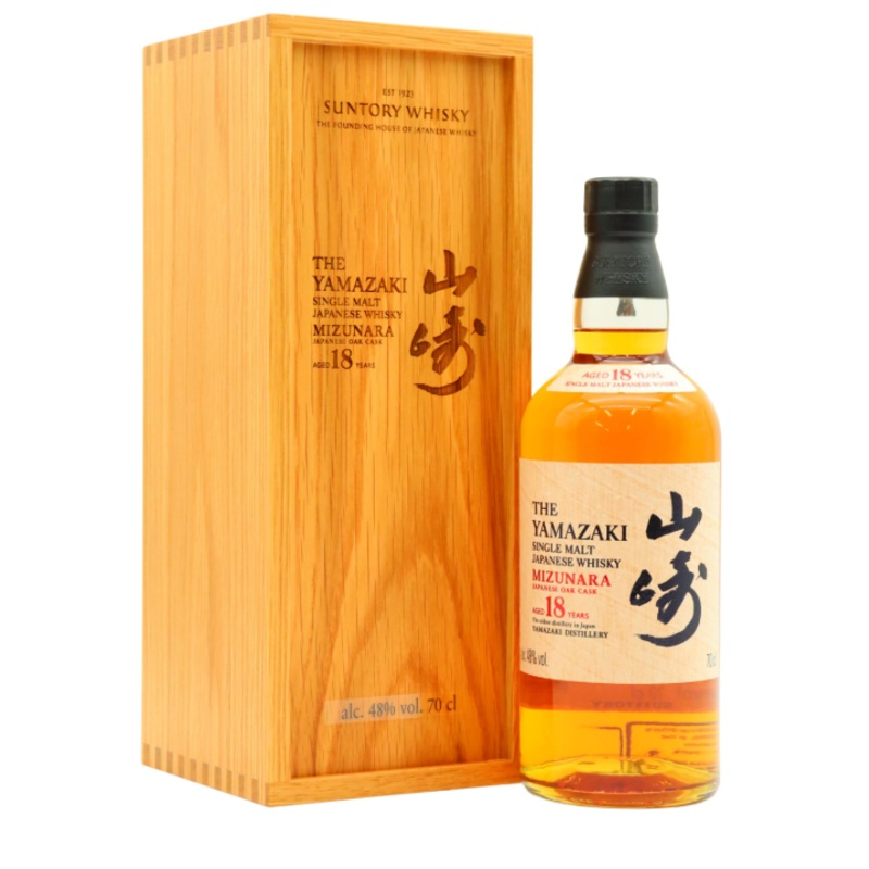 Yamazaki 2025 Edition Mizunara Cask 18 Year Old Single Malt Japanese Whisky | 700ML