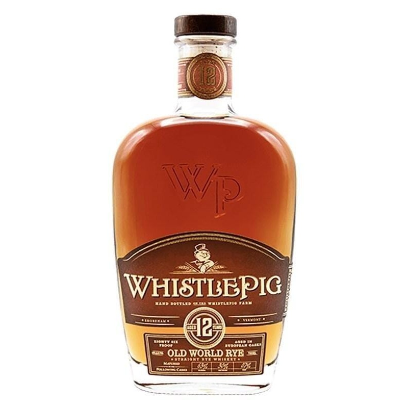WhistlePig 12 Year Old World Rye Whiskey 750mL