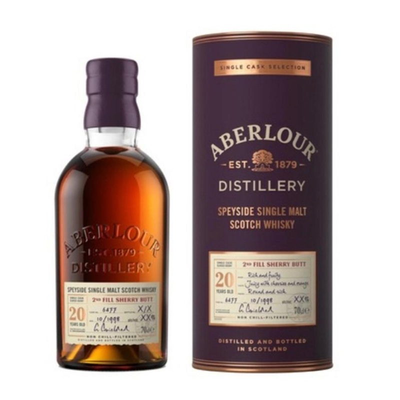 Aberlour 20YO Speyside Single Malt Scotch Whisky 700ml