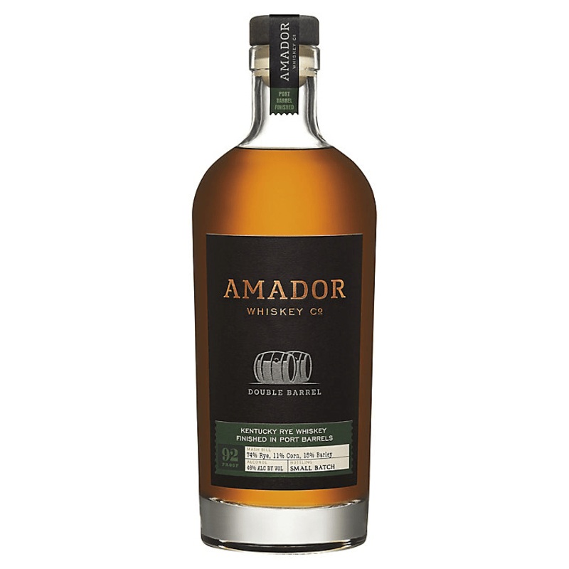 Amador Whiskey Co. Rye Whiskey Double Barrel Port Barrel Finished 750ml