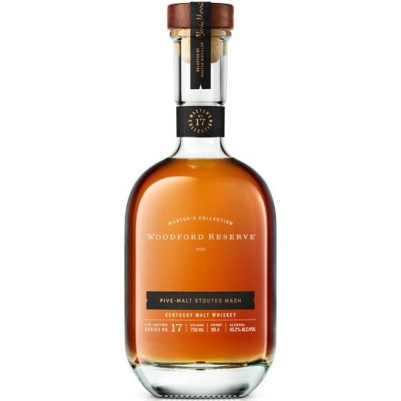 Woodford Reserve, Master’s Collection Series No. 17 Five-Malt Stouted Mash Kentucky Malt Whiskey 750ml