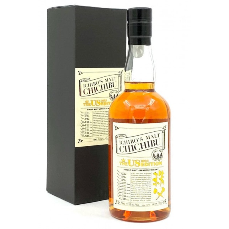 2022 Ichiro’s Malt Chichibu The US Edition Single Malt Whisky 750ml