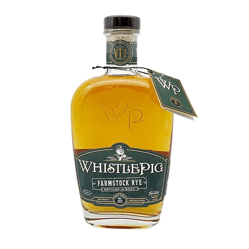 Whistlepig Straight Rye Whiskey Farmstock Rye Rye Crop No. 003 750ml