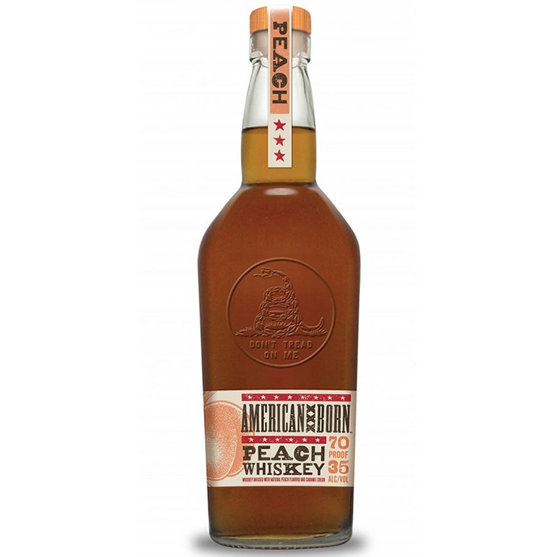 American Born Peach Whiskey 750ML