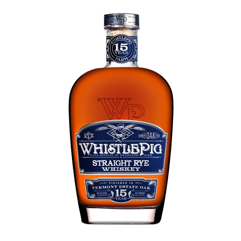 WhistlePig 15 Year Old Vermont Oak Finish Rye 75cl