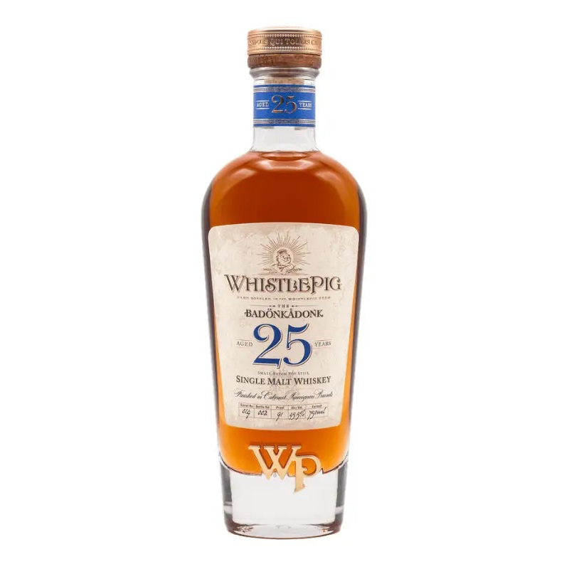 WhistlePig The Badnkdonk 25 Year Single Malt Whiskey 750mL