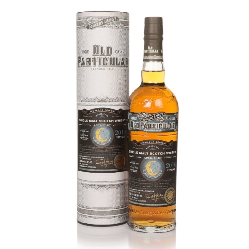 Aberfeldy 12 Year Old 2010 Cask #18510 Old Particular The Midnight Series Douglas Laing Single Malt Scotch Whisky | 700ML