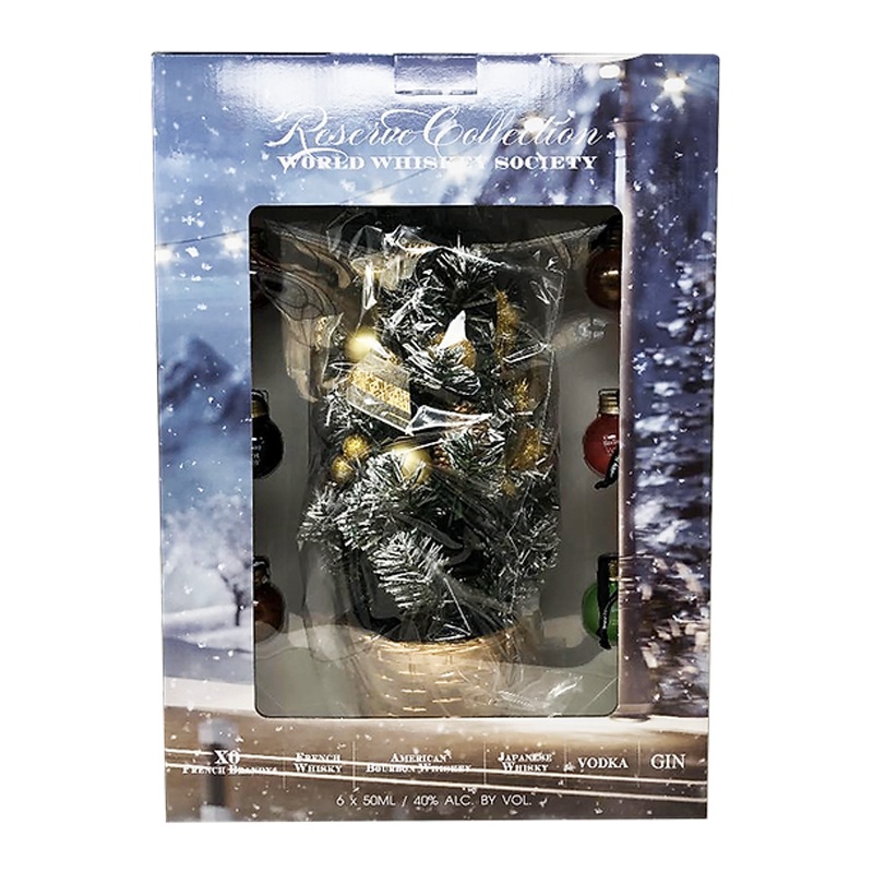 World Whiskey Society Christmas Tree With Balls