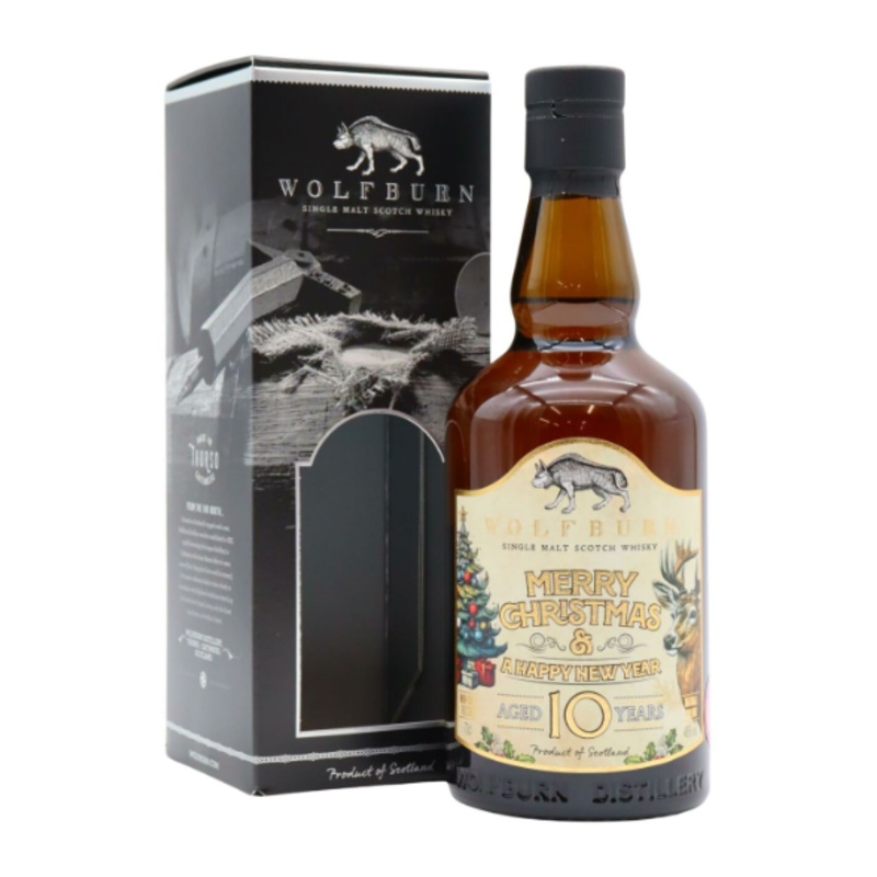 Wolfburn Christmas 2024 Limited Release 10 Year Old Single Malt Scotch Whisky | 700ML