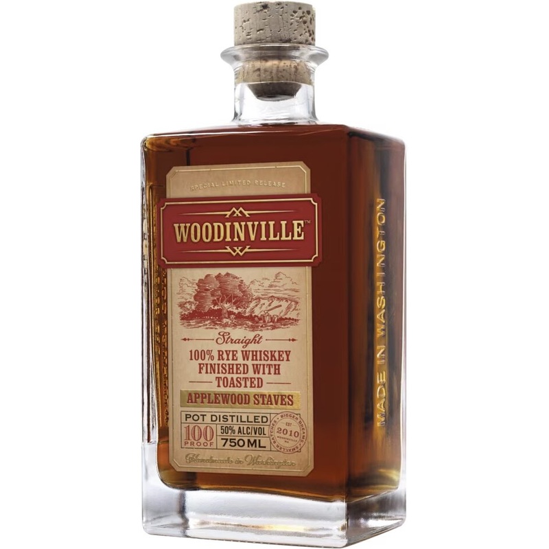 Woodinville Whiskey Applewood Finish 100 Proof